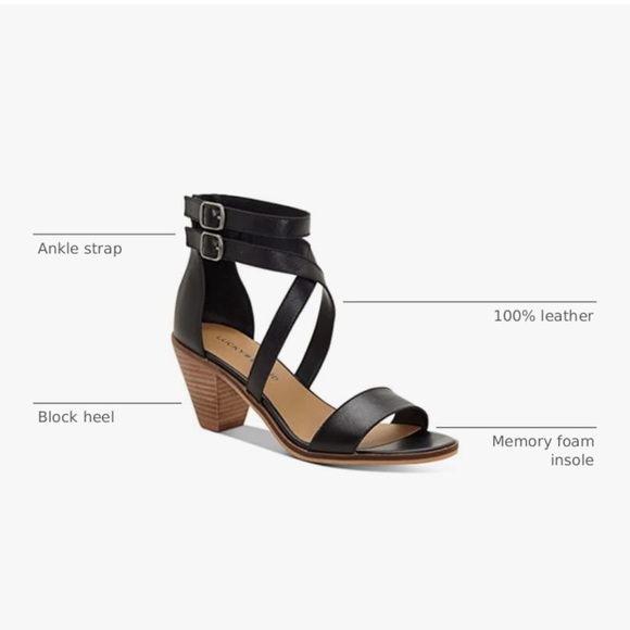 Lucky Brand Ressia Ankle Strap Sandal - Picture 2 of 9